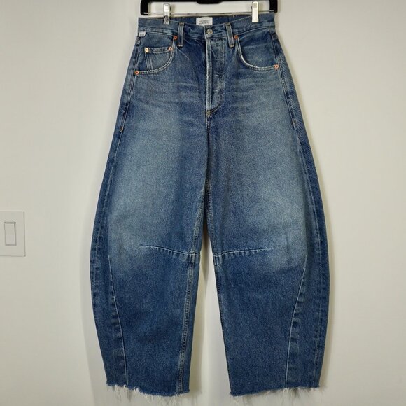 Citizens of Humanity Horseshoe Jeans Size 24 Relaxed Barrel Fit - Picture 6 of 10